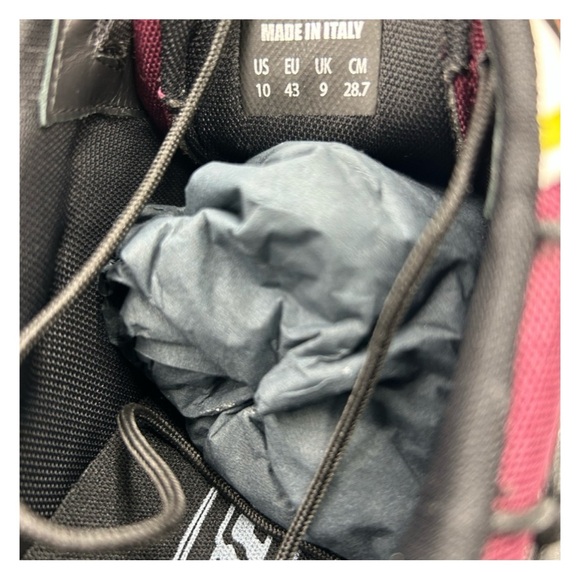 Versace V3 net leather sneakers size 10 US made in Italy - Picture 3 of 8